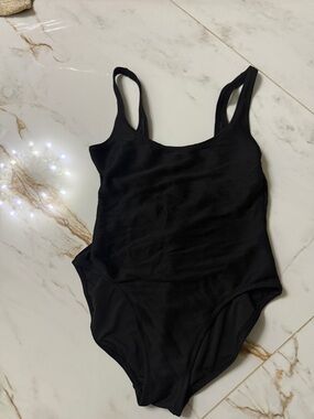 J. Crew Black One-Piece Swimsuit